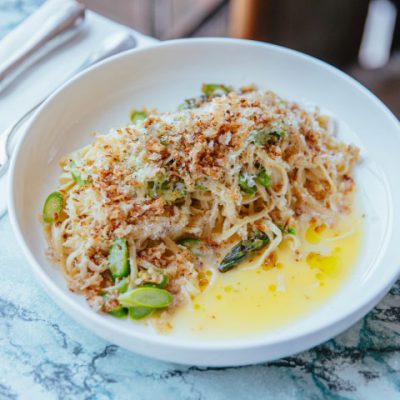 Tagliolini con queso Coronilla (Pequeña)